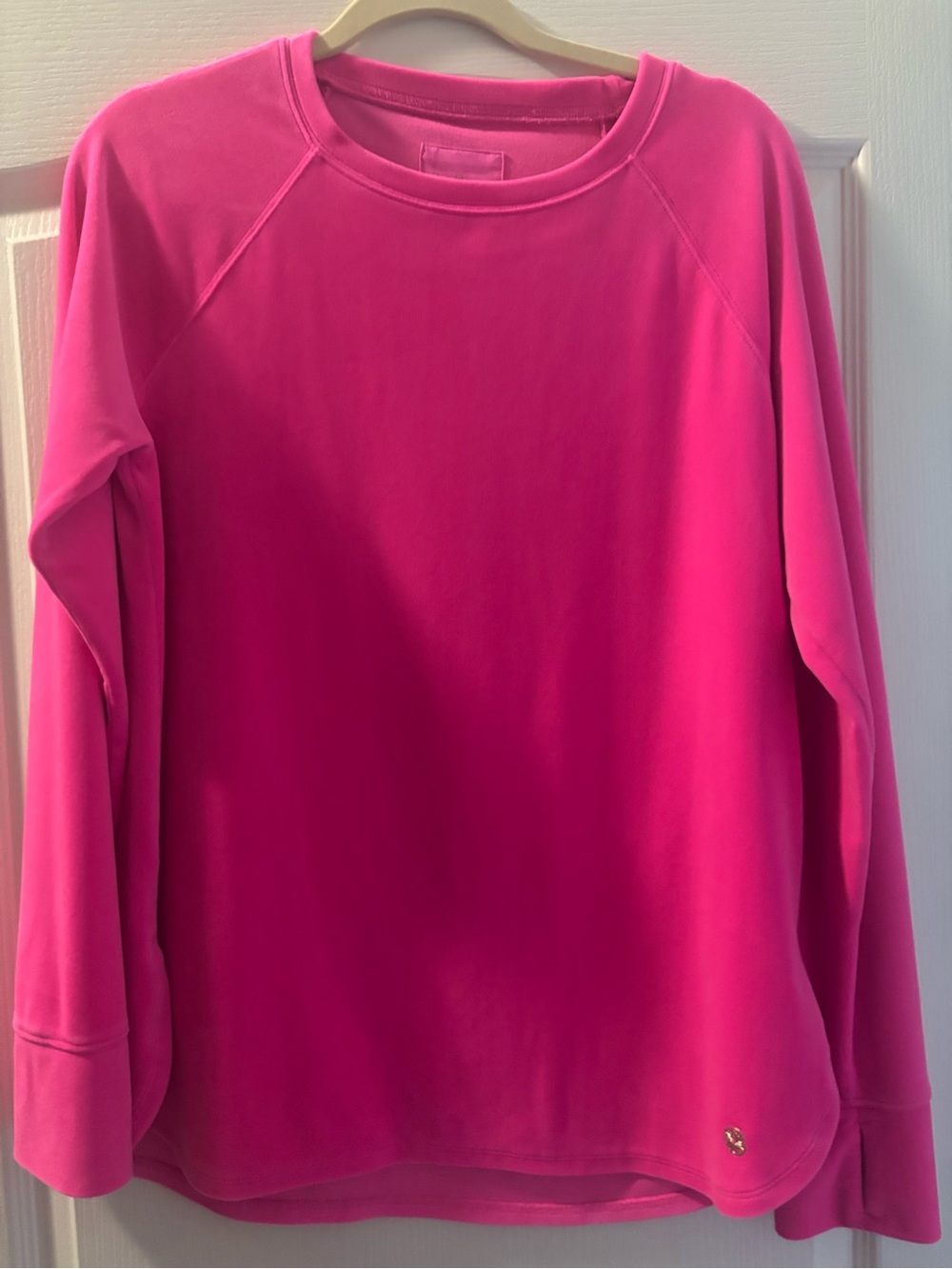 Lilly Pulitzer Blythe Velour Pullover